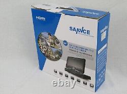 CCTV DVR 4 Channel Recorder HD 1080p Built in 10.1 Monitor + 1TB HDD Installed