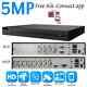Cctv Dvr Recorder 4/8/16 Channel 5mp 1080p Hdmi Ahd Home Security System Kit Uk
