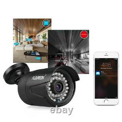 CCTV H. 264 DVR Recorder 1080P 8CH Outdoor Home Surveillance Security Camera Kit