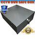 Cctv Safe Box For Dvr Recorder Security Lockable Matal Box With Fan 15x15x5