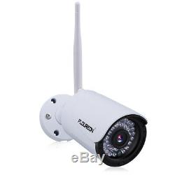 CCTV System 4CH 1080P Wireless DVR Recorder 720P WIFI IP Camera Home Security UK