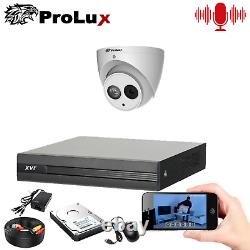 CCTV System Security Kit 4MP DVR Recorder 5MP With Hard Drive 4K Video Full HD