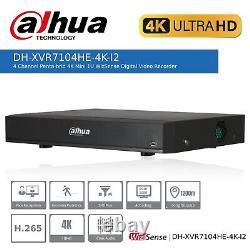 DAHUA 8MP 4K DVR NVR 4CH 6MP 5MP 1080P RECORDER IP PoE HDCVI HDTVI AHD BNC INPUT