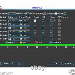 DAHUA HCVR5108H-S3 8Ch HD-CVI Tribrids DVR Support 1080P/720P Recording