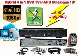 DVR CCTV Recorder 4, 8,16 ch H264 Hard Drive HDMI Hybrid p2p high definition UK