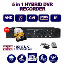 DVR CCTV Recorder 4, 8,16 ch HDMI 1080p Hybrid HD 4, 8 & 16 audio input BNC
