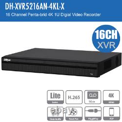 Dahua 16 Channel XVR 4K Digital Video Recorder 8MP 4 in 1 HDCVI/AHD/TVI/CVBS/IP