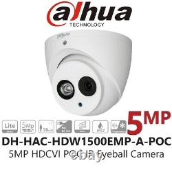 Dahua 5MP CCTV HD HIKVISION QUALITY DVR sound recorder SYSTEM KIT 1080P Bundle