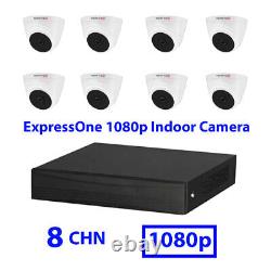 Dahua CCTV KIT 8 Channel DVR 2MP Express One 1080P & Hikvision Camera with HDD