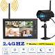 Digital Wireless Cctv Camera 7 Inch Lcd Monitor Dvr Record Home Security System