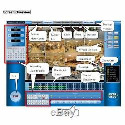 Eversecu CCTV DVR Capture board 32CH real time Record 960/960 FPS Live DSP PCI E