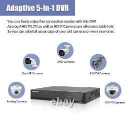 Evtevision 16 Channels 5MP Lite(5M-N) CCTV DVR, 16CH Surveillance Video Recorder