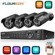 Floureon 1080n 4/8ch 5in1 Dvr Recorder Security Camera System Ir Night Cctv Kit