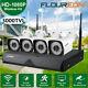 Floureon 8ch 1080p 3000tvl Dvr Recorder Outdoor Security Camera Nvr System Kit
