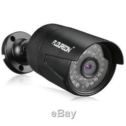 FLOUREON CCTV 8CH 1080N 1080P DVR Recorder 1TB HDD 3000TVL Security Camera Kits