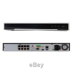 Genuine UK Hikvision DS-7608NI-K2/8P CCTV NVR recorder 4K HD 8ch POE H. 265
