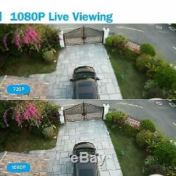 HD Smart CCTV DVR Camera 1080P 8 Channels Waterproof Video Recorder Outdoor 4G