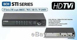 HIKVISION 8ch CCTV DVR system 1080p/720p record HD-TVI/Analog Camera compatible