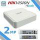 Hikvision Cctv Camera System Kit Full Hd Dvr Recorder Outdoor Home Office Kit