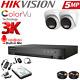Hikvision Cctv Colorvu 5mp Audio Mic Camera Security System Outdoor Night Vision