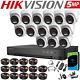 Hikvision Cctv Security System 5mp Audio Mic Camera Colorvu Outdoor Night Vision