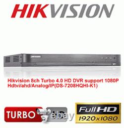 HIKVISION DS-7208HQHI-K1 Turbo HD DVR 8CH 4in1 HDTVI/AHD/CVI/IP HDMI NEW