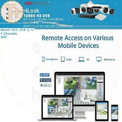 HIKVISION HILOOK 4 8 16 32 Channels CCTV DVR 5MP 4K Full HD Recorder AHD HDMI UK