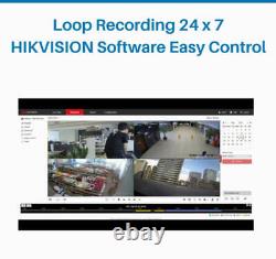 HIKVISION HILOOK 5MP DVR 20Q 4/8/16 CHANNEL 4K CCTV Security System HD Recorder