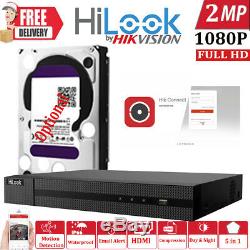 HIKVISION HILOOK DVR 4 8 16 32CH TURBO HD 1080P 2MP HDMI VGA CCTV Video Recorder