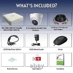 HIKVISION HIlOOK 1080P FULL HD CCTV SYSTEM 4CH 8CH DVR NIGHTVISION HD CAMERA KIT