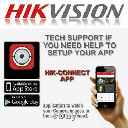 HIKVISION Hilook 4/8 Channel Turbo HD DVR Recorder 2MP 1080P Hard Drive UK stock