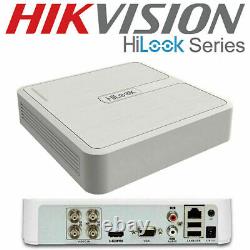 Hikvision HIKVISION Hilook 4/8 Channel Turbo HD DVR Recorder 2MP 1080P Hard Drive UK stock 
