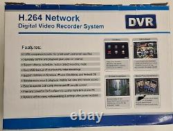 H. 264 4 Channel Network Digital Video Recorder System Dvr