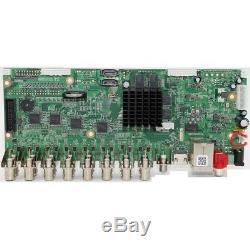 H. 265 CCTV 16CH 5MP XVI/AHD/CVI/TVI/IP Hybrid Network Video Recorder DVR Board