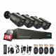 H. View 4ch 4.0mp Cctv Camera System Max Up To 5.0mp 5 In 1 Dvr Recorder With 2tb
