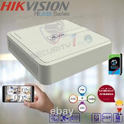 HiLook Hikvision 4/8CH Turbo HD DVR 1080P HDMI VGA HD/HDCVI/AHD/CVBS UTP Coax
