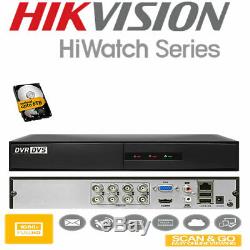 HiWatch CCTV DVR Recorder 4 8 16 2MP 204G-F1 208G-F1 216G-F1 AHD HD Hi Watch UK