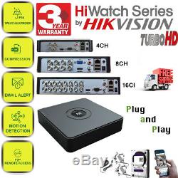 Hikvision 4/8/16 Dvr Hd Turbo 1080p 4/8/16 Channel Hdmi P2p Cctv Video Recorder