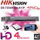 Hikvision 4 Channel Dvr Cctv Video Recorder Tvi Turbo Hd Poc Power 4mp 8mp 4k Uk