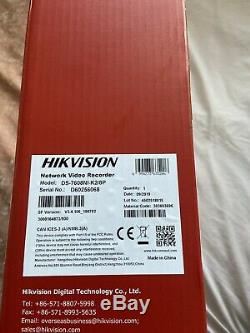Hikvision 8 Channel Ultra HD 4K UHD Network NVR 8MP 8 PoE 8CH CCTV Recorder NEW