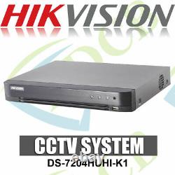 Hikvision DS-7204HUHI-K1 4 Channel CCTV Recorder