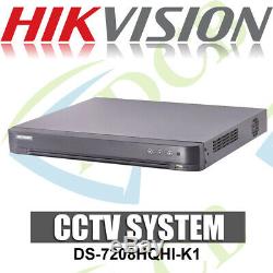 Hikvision DS-7208HQHI-K1 8 Channel TVI, DVR & NVR Tribrid CCTV Recorder