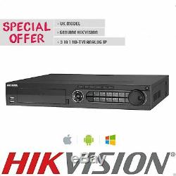 Hikvision DS-7316HQHI-K4 4K 16 Channel Turbo HD Tribrid Hybrid CCTV DVR Recorder