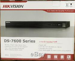 Hikvision DS-7608NI-E2/8P UK MODEL CCTV Plug & Play NVR Recorder