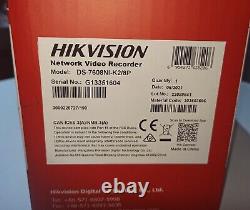 Hikvision DS-7608NI-K2/8P upto 4K 8ch NVR 8 port POE Upto 8MP (2 HDD slots)#1