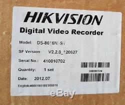 Hikvision DS-8616NI-ST Embedded NVR DVR CCTV Recorder 8tb 16 Channel Inc VAT