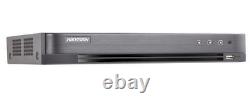 Hikvision DVR Recorder iDS-7208HUHI-M2/P, PoC 8x CH, Genuine Uk Spec 8MP