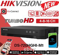 Hikvision Dvr 4ch 8ch 16ch Turbo Hd Cctv 1080p Full Hd Channel Ahd Tvi Cvi+ Hdd