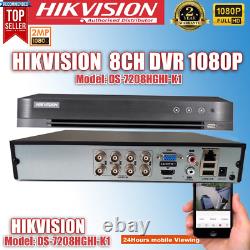 Hikvision Dvr 4ch 8ch 16ch Turbo Hd Cctv 1080p Full Hd Channel Ahd Tvi Cvi+ Hdd