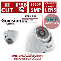 Hikvision Hilook 5mp Cctv System 4ch Dvr Full Hd 20m Night Vision Dome Cameras